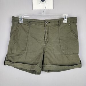 Social Standard Green Cargo Shorts Sz XL